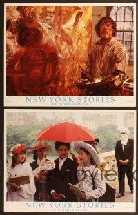 6j018 NEW YORK STORIES 9 LCs '89 Woody Allen, Martin Scorsese, Francis Ford Coppola!