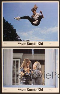 6j759 NEXT KARATE KID 4 int'l LCs '94 Pat Morita, Hilary Swank, Michael Ironside, martial arts!
