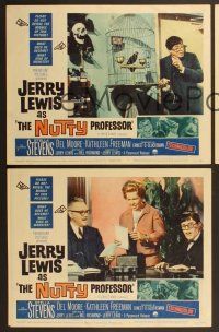 6j836 NUTTY PROFESSOR 3 LCs '63 wacky Jerry Lewis directs & stars!