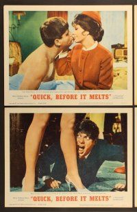6j389 QUICK! BEFORE IT MELTS 8 LCs '65 sexy Anjanette Comer, Robert Morse, George Maharis!