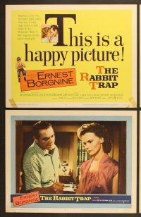 6j391 RABBIT TRAP 8 LCs '59 Ernest Borgnine, David Brian, this is a happy picture!