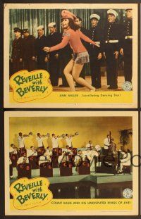 6j768 REVEILLE WITH BEVERLY 4 LCs '43 sexy Ann Miller, Bob Crosby , Count Basie, Frank Sinatra!
