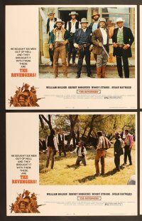 6j400 REVENGERS 8 LCs '72 cowboys William Holden, Ernest Borgnine & Woody Strode!