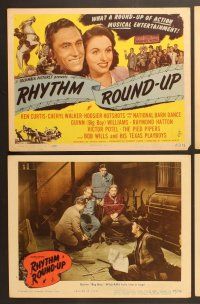 6j402 RHYTHM ROUND-UP 8 LCs '45 Ken Curtis, Cheryl Walker, country western musical!