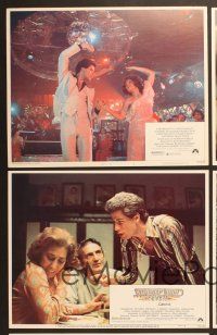 6j693 SATURDAY NIGHT FEVER 5 LCs 1977 great images of disco dancer John Travolta!