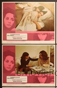 6j635 SECRET CEREMONY 6 red LCs '68 Elizabeth Taylor, Mia Farrow, Robert Mitchum!