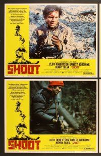 6j432 SHOOT 8 LCs '76 Cliff Robertson, Ernest Borgnine & Henry Silva!