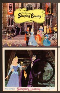 6j440 SLEEPING BEAUTY 8 LCs R70 Walt Disney cartoon fairy tale fantasy classic!