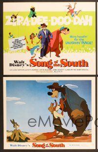 6j006 ARISTOCATS/SONG OF THE SOUTH 10 LCs '73 Walt Disney, Uncle Remus, Br'er Rabbit & Br'er Bear!