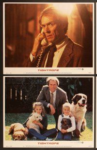 6j488 TIGHTROPE 8 LCs '84 Clint Eastwood is a cop on the edge, great images with kids!