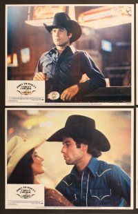 6j508 URBAN COWBOY 8 LCs '80 great images of John Travolta in cowboy hat, Debra Winger!