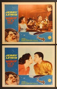 6j514 VISIT TO A SMALL PLANET 8 LCs '60 wacky alien Jerry Lewis, Joan Blackman!