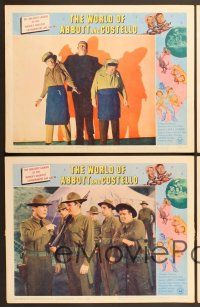 6j792 WORLD OF ABBOTT & COSTELLO 4 LCs '65 Bud & Lou's greatest laughmakers!