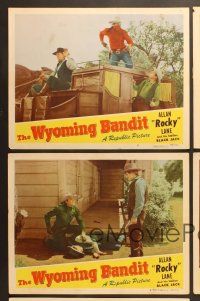 6j710 WYOMING BANDIT 5 LCs '49 cowboy Allan 'Rocky' Lane, Eddy Waller!