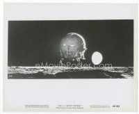 6k133 2001: A SPACE ODYSSEY 8x10 still '68 Stanley Kubrick, pod on surface of moon in Cinerama!
