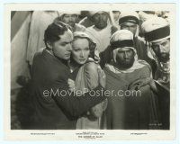 6k028 GARDEN OF ALLAH 8x10 still '36 close up of Charles Boyer holding scared Marlene Dietrich!