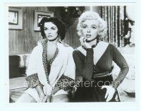 6k300 GENTLEMEN PREFER BLONDES TV 7.25x9 still R62 close up of sexy Marilyn Monroe & Jane Russell!