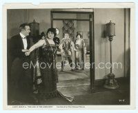 6k308 GIRL IN THE LIMOUSINE 8x10 still '24 Larry Semon & girl are somewhere they shouldn't be!