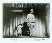 6k309 GIRL IN TROUBLE 8x10 still '63 she's standing on stage taking off her clothes!