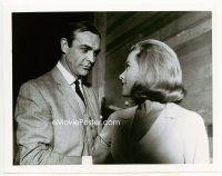 6k317 GOLDFINGER 7.25x9.25 still R72 Sean Connery as James Bond with sexy Honor Blackman!