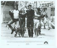6k329 GREASE 8x9.75 still '78 John Travolta, Olivia Newton-John, Jeff Conaway, Stockard Channing