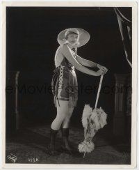 6k336 HARRIET HAMMOND 8x10 still '10s full-length in skimpy outfit, Mack Sennett Bathing Beauty!
