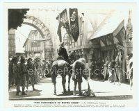 6k357 HUNCHBACK OF NOTRE DAME 8x10 still '39 Charles Laughton as Quasimodo with jester hat!