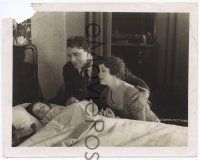 6k372 INVISIBLE POWER 8x10 still '21 House Peters & Irene Rich look lovingly at their baby!