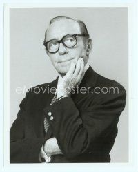 6k376 JACK BENNY TV 7.25x9.25 still '70s c/u of the great stand-up comic in his trademark pose!