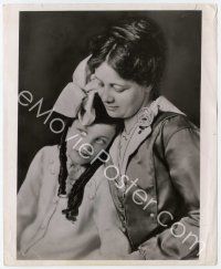 6k389 JOAN CRAWFORD 8x10 still '40s great image of Joan as a child with her mother!