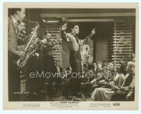 6k405 KING CREOLE 8x10 still '58 great full-length image of Elvis Presley performing on stage!