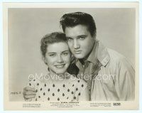6k406 KING CREOLE 8x10 still '58 great romantic close up of Elvis Presley & Dolores Hart!