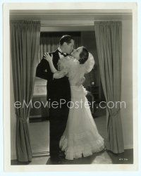 6k426 LETTY LYNTON 8x10 still '32 full-length romantic c/u of Joan Crawford & Robert Montgomery!