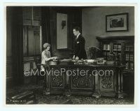 6k430 LOCKED DOOR 7.75x10 still '29 Barbara Stanwyck in her first real role sits at desk by Boyd!
