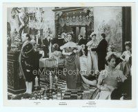6k447 MADAME DE 8x10.25 still '53 directed by Max Ophuls, Danielle Darrieux in middle of crowd!