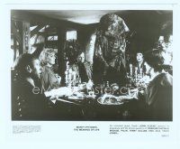 6k471 MONTY PYTHON'S THE MEANING OF LIFE 8x10 still '83 classic scene where Death ruins dinner!