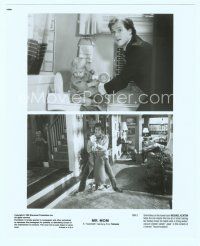 6k477 MR. MOM 8x10 still '83 wacky image of stay-at-home father Michael Keaton with his kids!