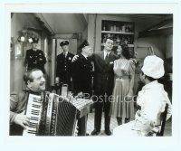 6k480 MUSIC IN MY HEART 8x10 still '40 Humbert plays accordian for police & Rita Hayworth!