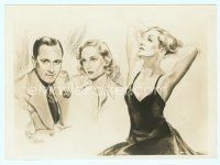6k489 NOTHING SACRED 7.5x10 still '37 art of sexy Carole Lombard & March by Afton McWilliams!