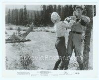 6k538 RIVER OF NO RETURN 8x10 still '54 full-length Marilyn Monroe fights with Robert Mitchum !