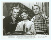 6k628 TWO YEARS BEFORE THE MAST 8x10 still '45 Esther Fernandez between Alan Ladd & Brian Donlevy!