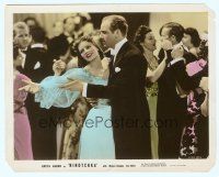 6k097 NINOTCHKA color 8x10 still '39 gay Greta Garbo dances with Melvyn Douglas, Ernst Lubitsch!