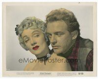 6k109 RANCHO NOTORIOUS color 8x10 still '52 Fritz Lang, c/u of Marlene Dietrich & Arthur Kennedy!