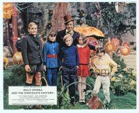 6k123 WILLY WONKA & THE CHOCOLATE FACTORY English FOH LC '71 Gene Wilder with the winning kids!
