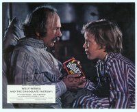 6k124 WILLY WONKA & THE CHOCOLATE FACTORY English FOH LC '71 Peter Ostrum & Jack Albertson!