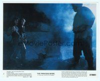 6k106 PRINCESS BRIDE 8x10 mini LC #5 '87 Mandy Patinkin, Cary Elwes & Andre the Giant storm castle