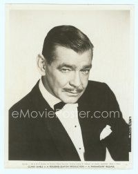 6m103 CLARK GABLE 8x10.25 still '59 great head & shoulders close up of the star wearing a tuxedo!