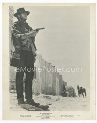 6m108 CLINT EASTWOOD 8x10 still '67 full-length pointing gun from For a Few Dollars More!
