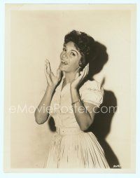 6m113 CONNIE FRANCIS 8x10.25 still '60 great c/u of the singing actress from Where the Boys Are!