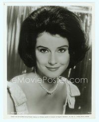 6m140 DIANE BAKER 8x10 still '64 head & shoulders close up of the pretty actress wearing pearls!